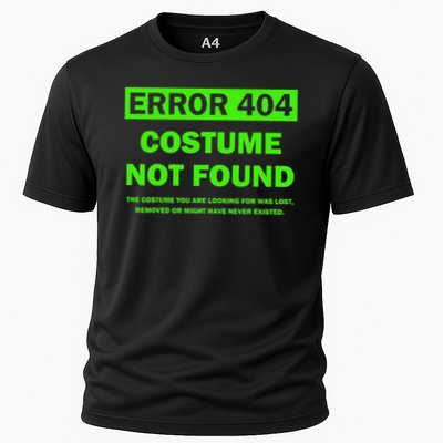 Error 404 Costume Not Found Halloween Matching Cooling Performance Crew T-Shirt