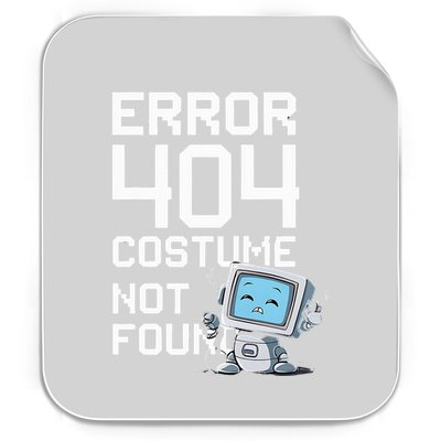 Error 404 Costume Not Found Funny Halloween Geek Matching Permanent Decal Sticker