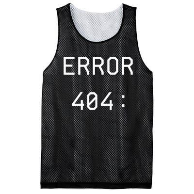 Error 404 Costume Not Found Funny Couples Matching Halloween Mesh Reversible Basketball Jersey Tank