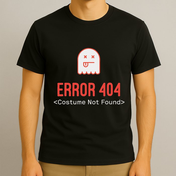 Error 404 Costume Not Found T-Shirt