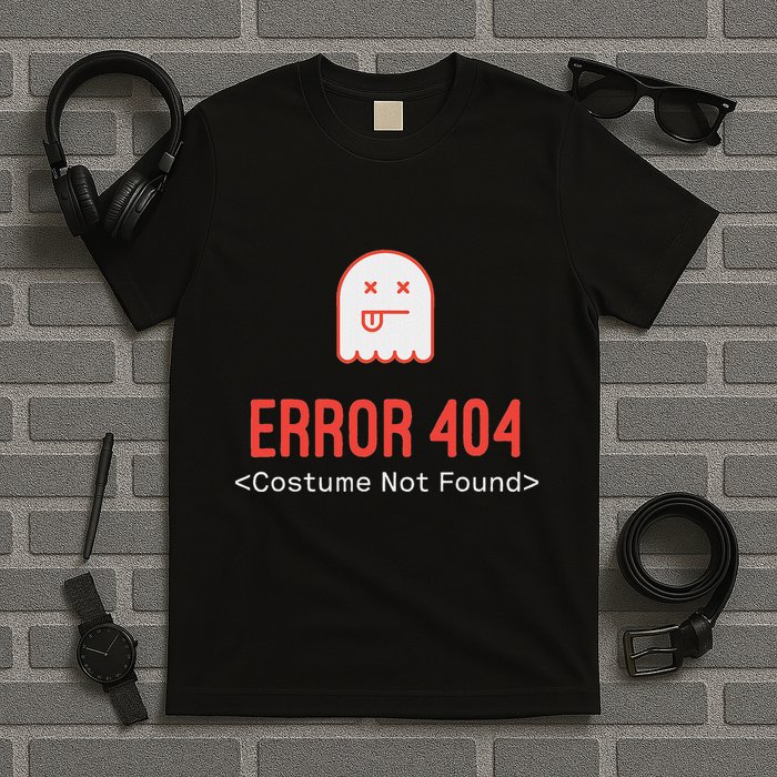 Error 404 Costume Not Found T-Shirt