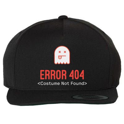 Error 404 Costume Not Found Wool Snapback Cap