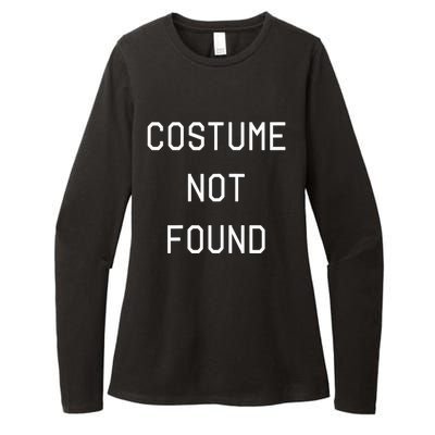 Error 404 Costume Not Found Funny Couples Matching Halloween Womens CVC Long Sleeve Shirt