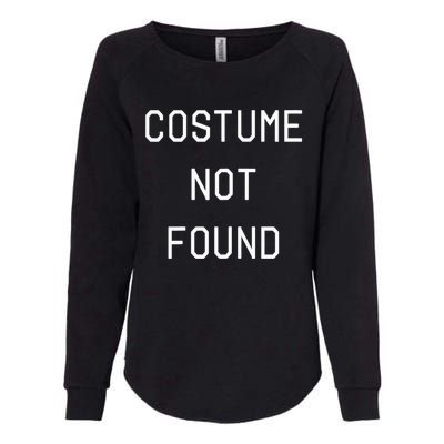 Error 404 Costume Not Found Funny Couples Matching Halloween Womens California Wash Sweatshirt