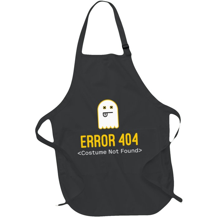 Error 404 Costume Not Found Full-Length Apron With Pockets