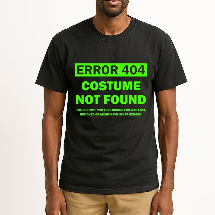 Error 404 Costume Not Found Halloween Matching Tall T-Shirt