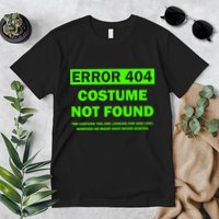 Error 404 Costume Not Found Halloween Matching Premium T-Shirt
