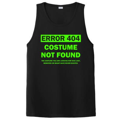 Error 404 Costume Not Found Halloween Matching PosiCharge Competitor Tank