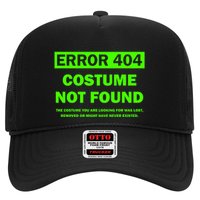 Error 404 Costume Not Found Halloween Matching Trucker Hat