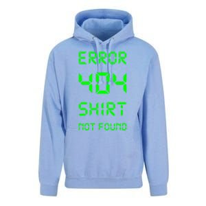 Error 404 Day Gift Not Found Gift Unisex Surf Hoodie