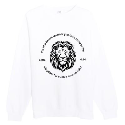 Esther 414 For Such A Time As This Premium Crewneck Sweatshirt