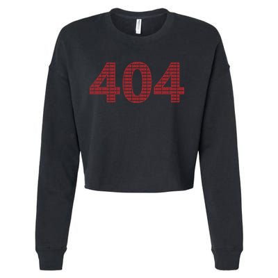 Error 404 Gift Cropped Pullover Crew