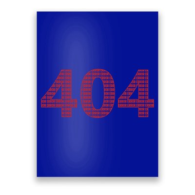Error 404 Gift Poster