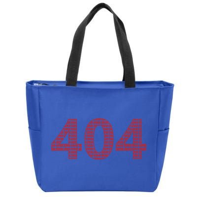 Error 404 Gift Zip Tote Bag