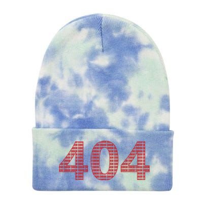 Error 404 Gift Tie Dye 12in Knit Beanie