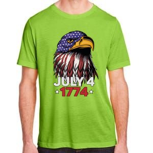 Eagle 4th Of July Usa American Flag American Patriotic Eagle Gift Adult ChromaSoft Performance T-Shirt