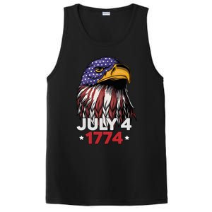 Eagle 4th Of July Usa American Flag American Patriotic Eagle Gift PosiCharge Competitor Tank