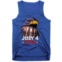 Eagle 4th Of July Usa American Flag American Patriotic Eagle Gift Tank Top