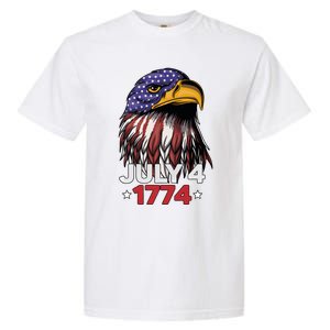 Eagle 4th Of July Usa American Flag American Patriotic Eagle Gift Garment-Dyed Heavyweight T-Shirt