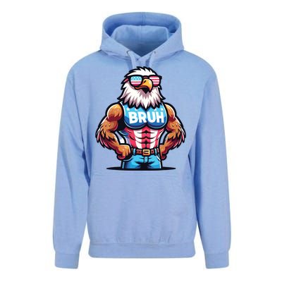 Eagle 4 Of July Unisex Surf Hoodie