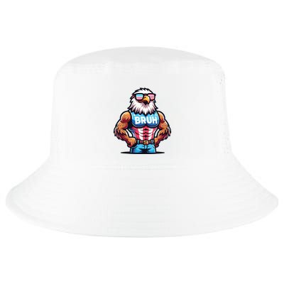 Eagle 4 Of July Cool Comfort Performance Bucket Hat