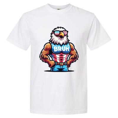 Eagle 4 Of July Garment-Dyed Heavyweight T-Shirt