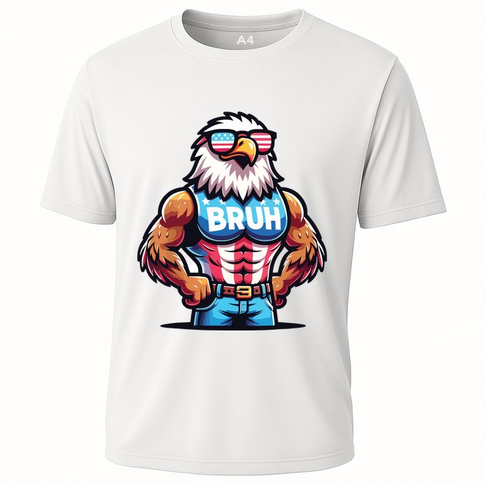 Eagle 4 Of July Cooling Performance Crew T-Shirt