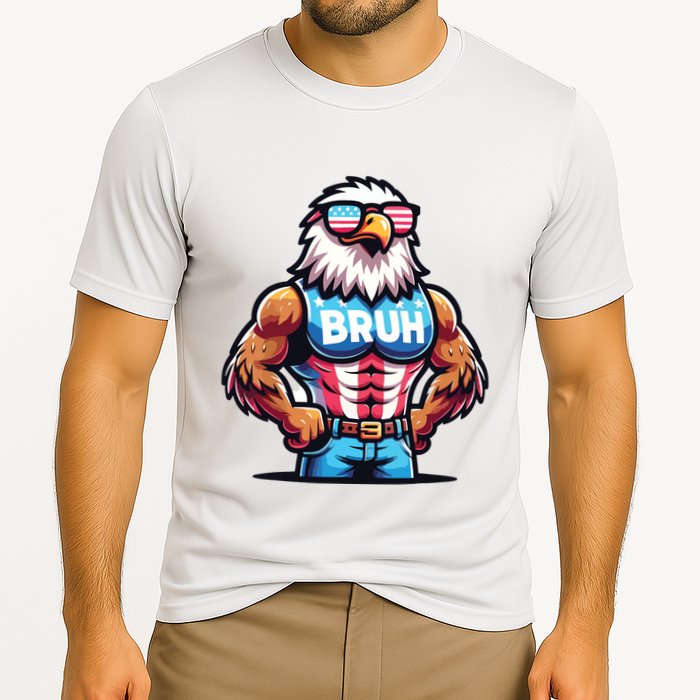 Eagle 4 Of July Cooling Performance Crew T-Shirt
