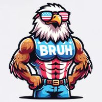 Eagle 4 Of July Cooling Performance Crew T-Shirt