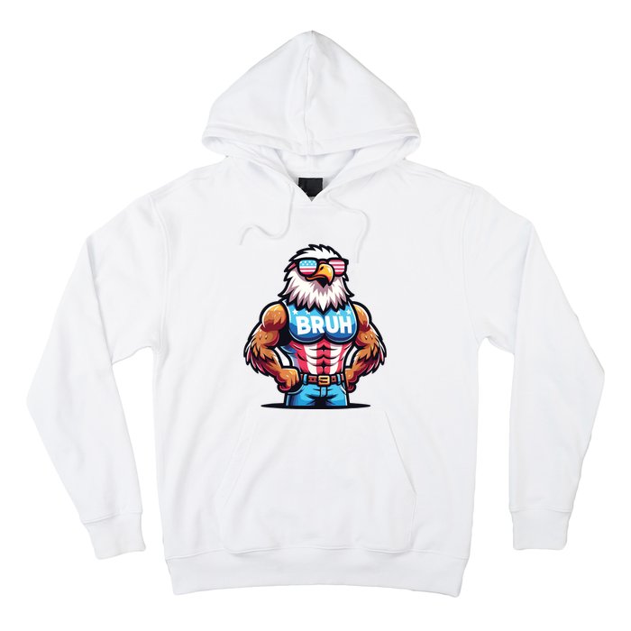 Eagle 4 Of July Hoodie