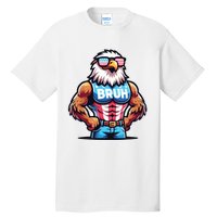 Eagle 4 Of July Tall T-Shirt