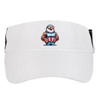Eagle 4 Of July Adult Drive Performance Visor