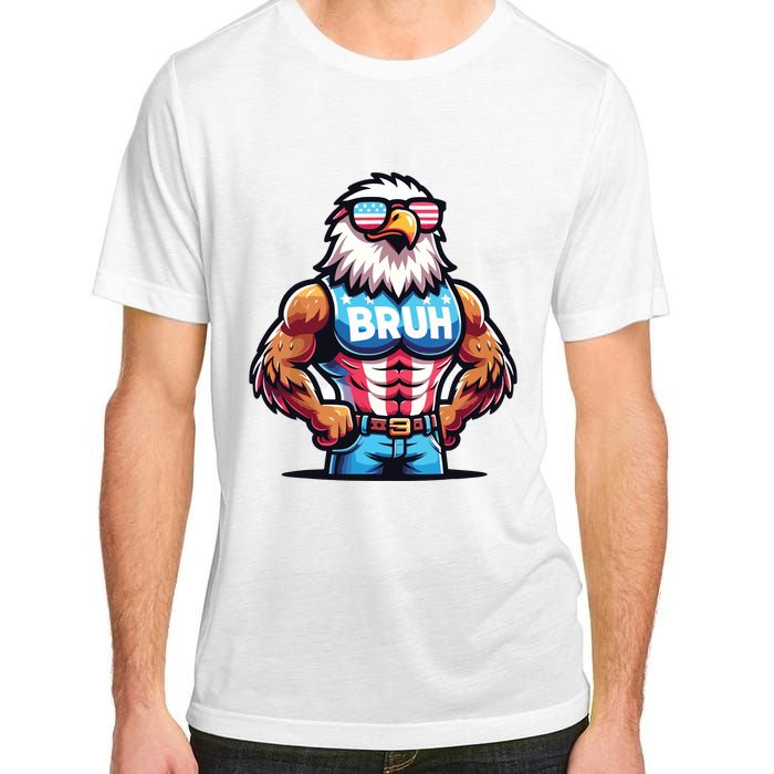 Eagle 4 Of July Adult ChromaSoft Performance T-Shirt