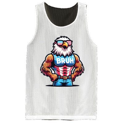 Eagle 4 Of July Mesh Reversible Basketball Jersey Tank