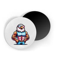 Eagle 4 Of July Magnet