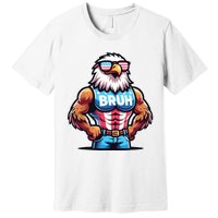 Eagle 4 Of July Premium T-Shirt