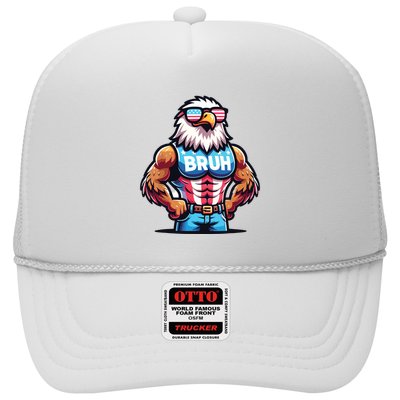 Eagle 4 Of July Trucker Hat