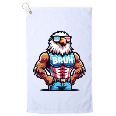 Eagle 4 Of July Golf Towel