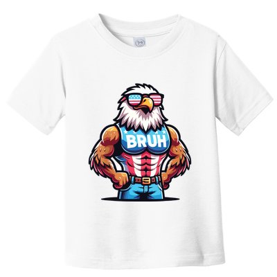 Eagle 4 Of July Toddler T-Shirt