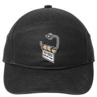 Error 404 Page Not Found Empty Toilet Paper Funny Programmer Gift 7-Panel Snapback Hat