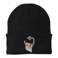 Error 404 Page Not Found Empty Toilet Paper Funny Programmer Gift Beanie