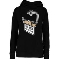 Error 404 Page Not Found Empty Toilet Paper Funny Programmer Gift Womens Funnel Neck Pullover Hood