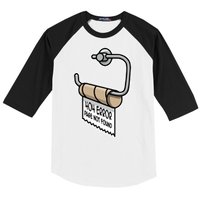 Error 404 Page Not Found Empty Toilet Paper Funny Programmer Gift Baseball Sleeve Shirt