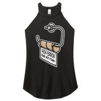 Error 404 Page Not Found Empty Toilet Paper Funny Programmer Gift Women's Perfect Tri Rocker Tank