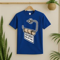 Error 404 Page Not Found Empty Toilet Paper Funny Programmer Gift T-Shirt