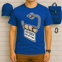 Error 404 Page Not Found Empty Toilet Paper Funny Programmer Gift T-Shirt