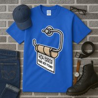 Error 404 Page Not Found Empty Toilet Paper Funny Programmer Gift Tall T-Shirt