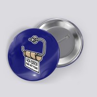 Error 404 Page Not Found Empty Toilet Paper Funny Programmer Gift Button