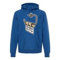 Error 404 Page Not Found Empty Toilet Paper Funny Programmer Gift Premium Hoodie