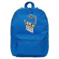 Error 404 Page Not Found Empty Toilet Paper Funny Programmer Gift 16 in Basic Backpack
